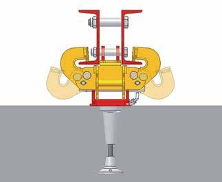 Zakotwienia RCS Uniwersalne rozwiązania mocowań dla systemu szynowego wspinania RCS Uniwersalne zakotwienia umożliwiają bezpieczne mocowanie szyn wspinania do budowli, niezależnie od jej geometrii.