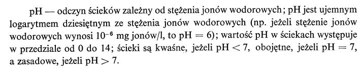 ph ścieków?? czy ścieki są agresywne dla obiektów budowlanych w których są prowadzone?