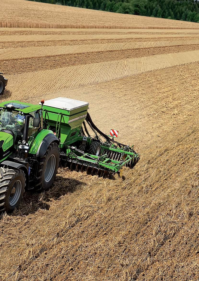 CIĄGNIKI DEUTZ-FAHR to marka, która oferuje obecnie szeroką gamę ciągników rolniczych z silnikami o mocy od 35 do 340 KM, które