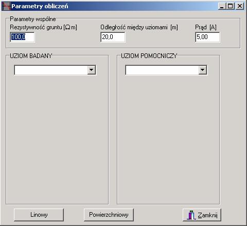 - 26 - takŝe zmianę róŝnych parametrów w trakcje symulacji i podgląd wpływu tych zmian na połoŝenie strefy potencjału zerowego oraz rozkład napięcia uziomowego. 2. OPIS APLIKACJI Program jest niezaleŝną aplikacją pracującą pod kontrolą systemu operacyjnego Windows 95/98/NT/ME/2000/XP.