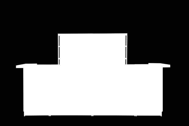 regałów: 200cm) Bar Frame (dowolny