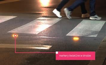 I ostatni trzeci poziom najbardziej zaawansowany technicznie inteligentny poziom bezpieczeństwa polegający na wykrywaniu pieszego już na przedpolu przejścia.