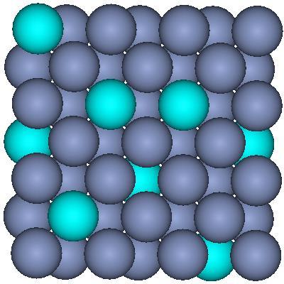 Stopy metali: substytucyjny roztwór metali (o bliskiej elektroujemności, oraz promieniach atomowych (< 15%), i tym samym typie sieci