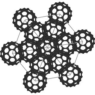 Pomiędzy molekułami w sieci krystalicznej działają jedynie słabe siły, określane jako siły van der Waalsa, dlatego energia potrzebna do zniszczenia sieci jest stosunkowo