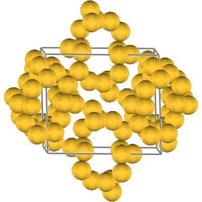 Kryształy prostych molekuł nieorganicznych Pierwiastki niemetali z grup głównych VA, VIA, VIIA oraz wodór podobnie jak