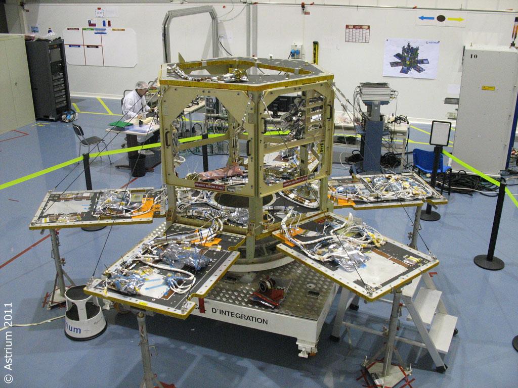Platformy stanowią wreszcie rodzaj rusztowania, na którym osadzone są wszystkie istotne elementy satelity.