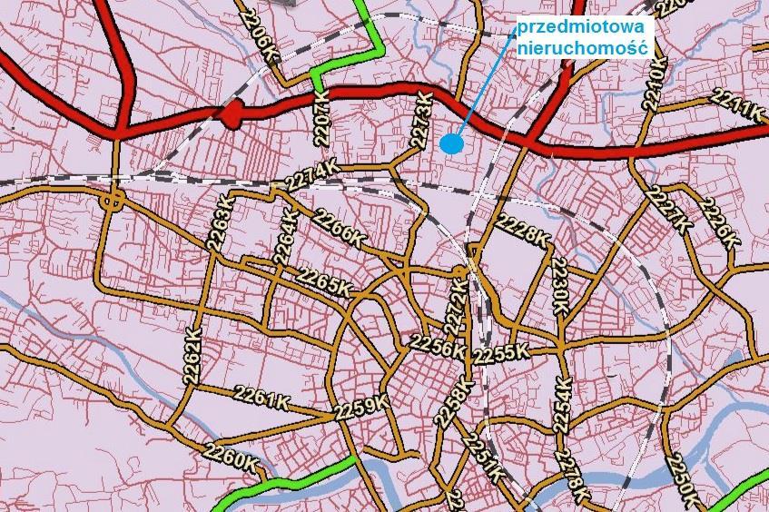 Mapa drogowa Krakowa. Dział Zarządzania Źródło: www.zdw.krakow.pl 6. Dostępna infrastruktura techniczna.