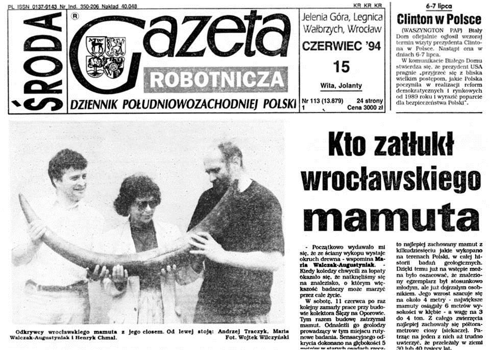 Odkrycia archeologiczne na Opowie z lat 1992-1994 - inspiracją