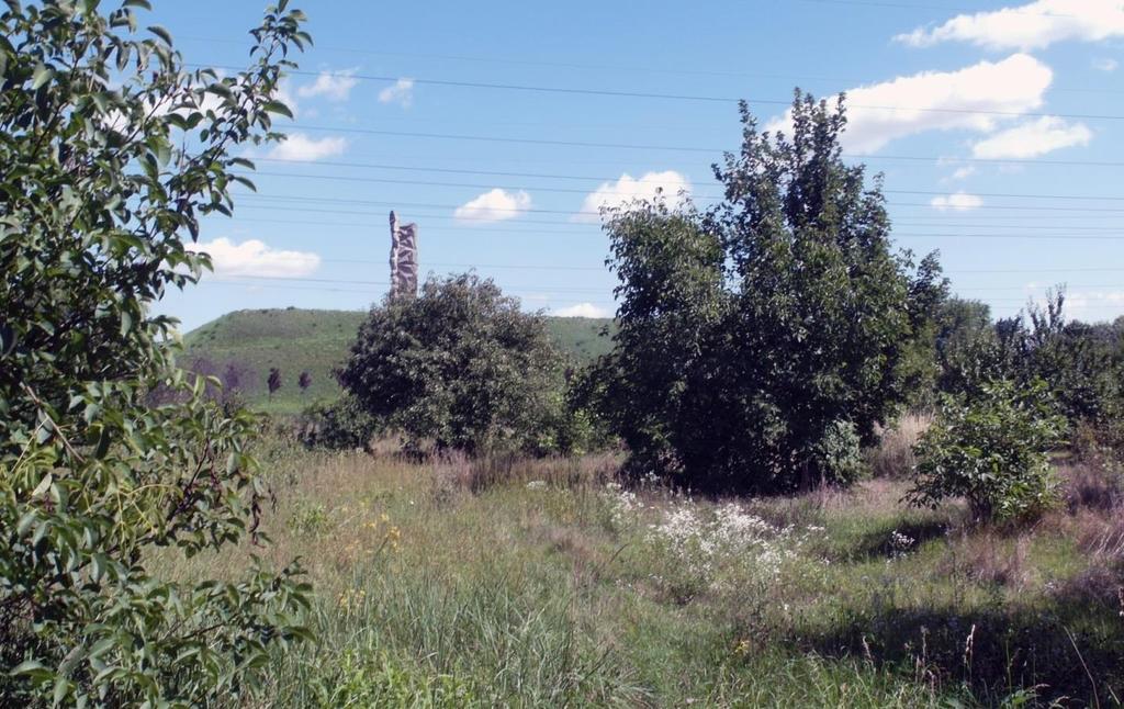 Sąsiedztwo terenów parkowych i miejsc pamięci po drugiej stronie Ślęzy, nadrzeczne