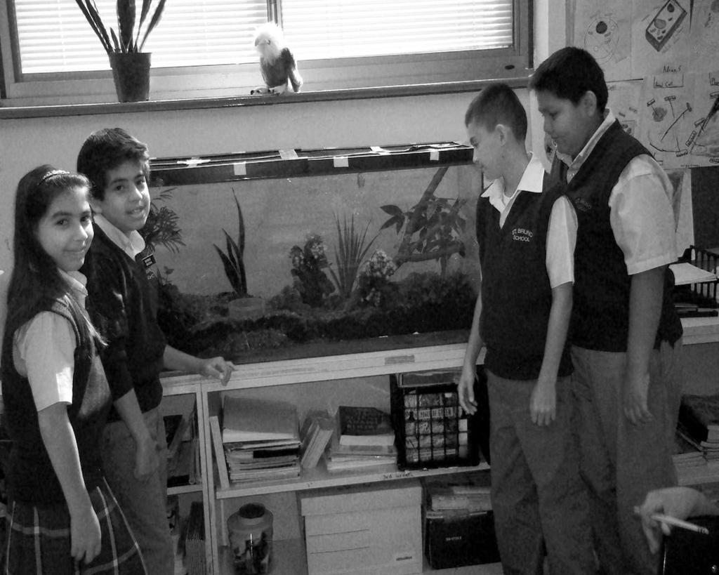 On Wednesday, August 24, St. Bruno School opened its doors welcoming students back for the first day of school. Mrs.