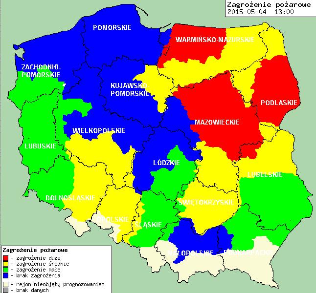 INFORMACJE HYDROLOGICZNO - METEOROLOGICZNE