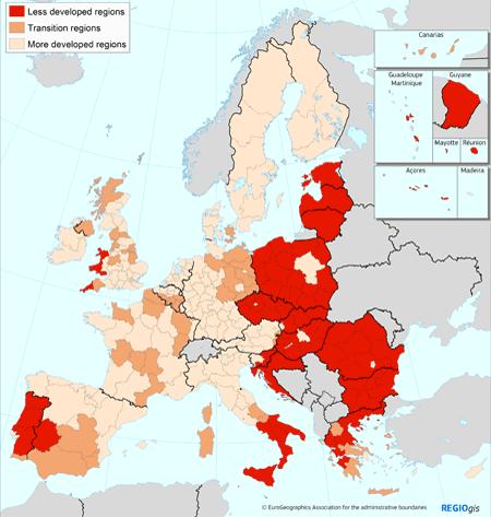 I. SPECYFIKA MAZOWSZA Po roku 2013 województwo mazowieckie będzie pierwszym polskim regionem, który w unijnej klasyfikacji opuści kategorię regionów najsłabiej rozwiniętych (czyli regionów, w których