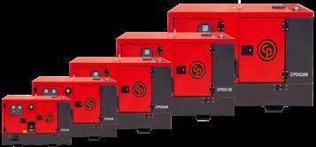 Seria przenośnych generatorów CPDG Generatory CPDG zaprojektowano z myślą o sprostaniu wysokim wymaganiom na placach budowy.