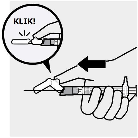 4 Po wstrzyknięciu Zabezpieczyć igłę Po wstrzyknięciu leku osłonić igłę, przesuwając zabezpieczenie kciukiem lub przez