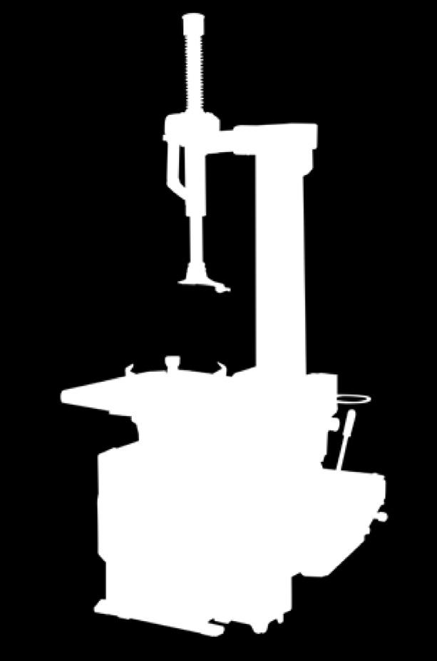 odchylane w bok, zakres wewnętrzny: 13 do 25, zewnętrzny: 10 do 22, idealna montażownica do montażu i demontażu opon kół samochodów osobowych, busów, vanów, a przy zastosowaniu specjalnych nakładek