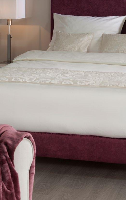 skonfiguruj swoje łóżko ARIZONA: nowoczesna, drobna struktura lnu