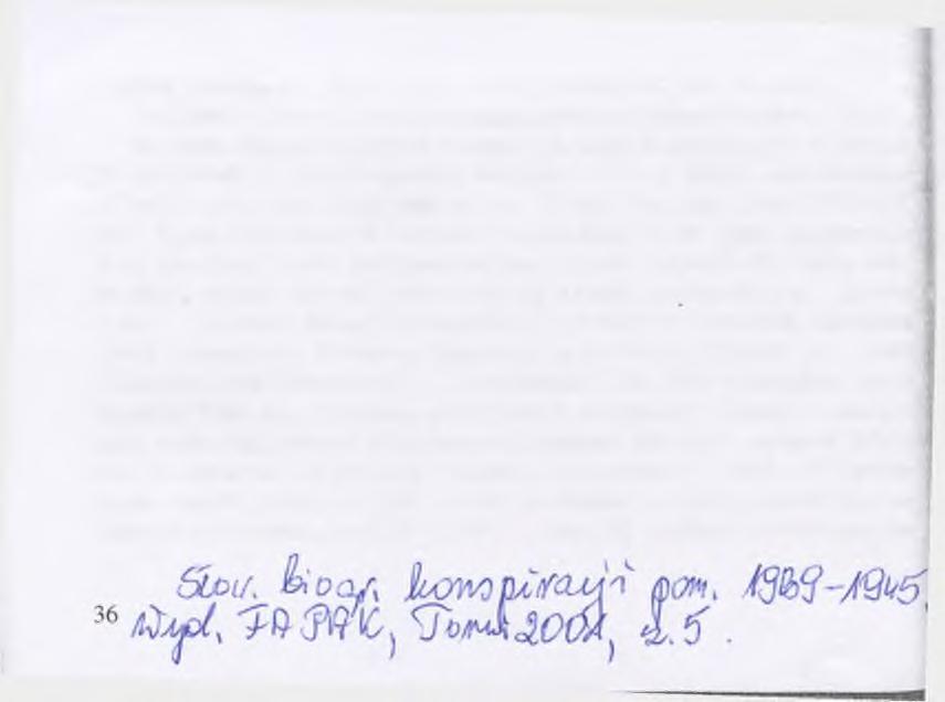 C y rk laf Jad w ig a ps. Tekla (1914-1945), żołnierz AK Obw. Brodnica. Urodzona w 1914 r.; córka zamożnego handlarza bydłem Bolesław a i Zofii. W czasie okupacji mieszkała z m atką w Golubiu n.
