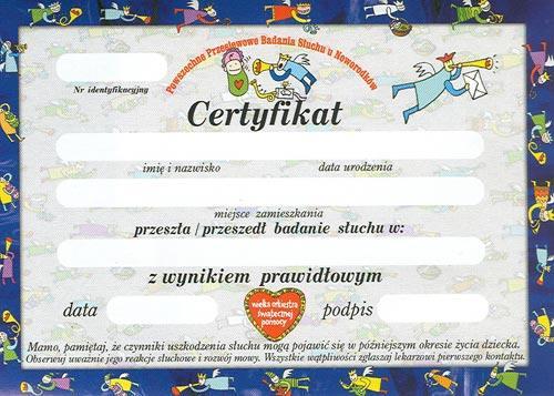 Noworodek badanie w kierunku zaburzeń słuchu podstawowe