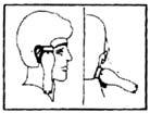 Na zakoƒczenie ustawiç dêwigni na poziom krótki i bez dodatkowych przystawek wyrównaç w osy na dole karku, na bokach karku i ko o uszu. 2.