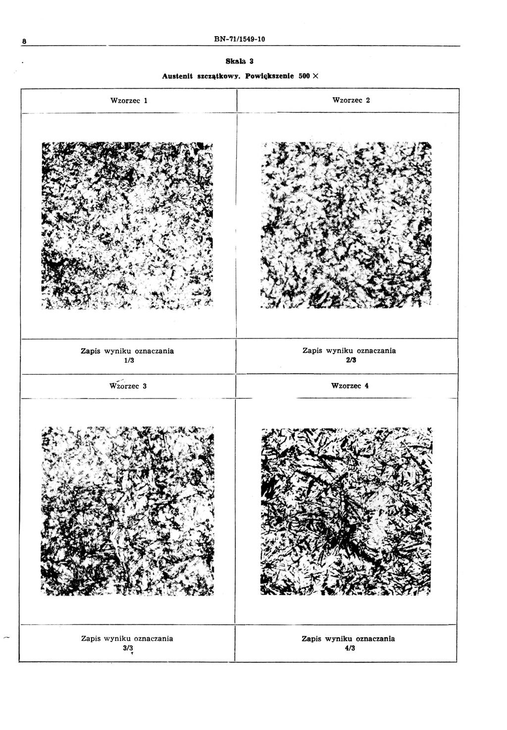 8 BN-71/1549-10 Skala 3 Auałenlł azczlłłkowy.