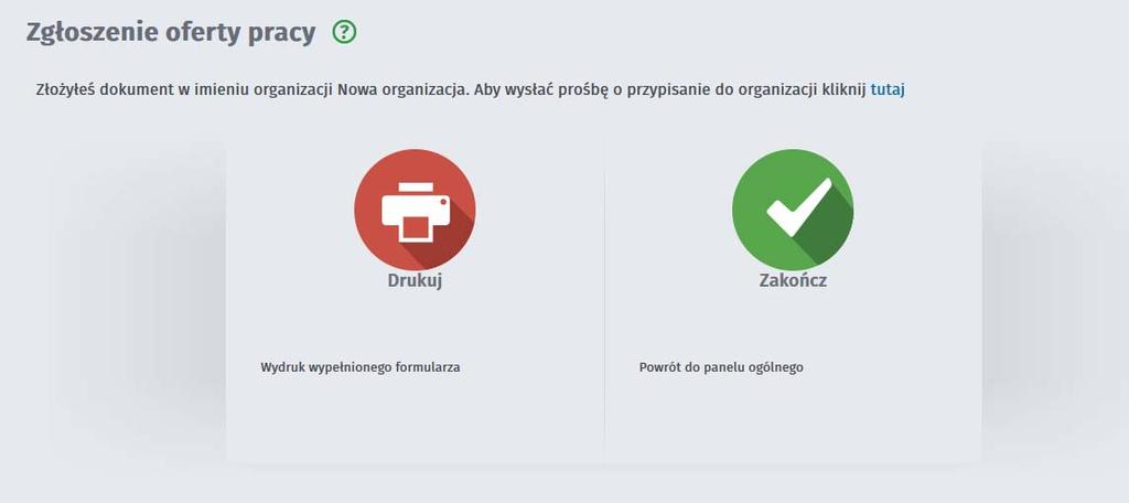 Użytkownik ma dostęp do skrzynek, po zalogowaniu się do modułu praca.gov.pl. Z tego miejsca istnieje możliwość skopiowania wysłanego dokumentu do skrzynki roboczej. 6.7.