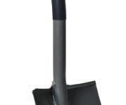 spade Strengthened by ribs Metal ergonomic handle Ergonomic