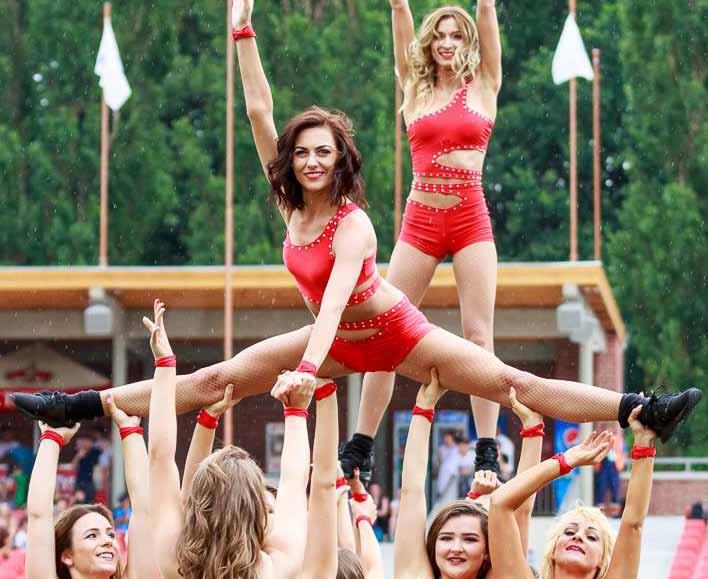 Wild Cats Cheerleaders Profesjonalna grupa taneczna Jedna z niewielu w Polsce sekcja taneczna pod skrzydłami