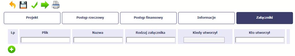 ZAŁĄCZNIKI Ostatnia część wniosku zawiera blok poświęcony wszelkim załącznikom do Twojego wniosku, których zgodnie z własnym wyborem nie wiążesz z konkretnymi pozycjami Zestawienia dokumentów.