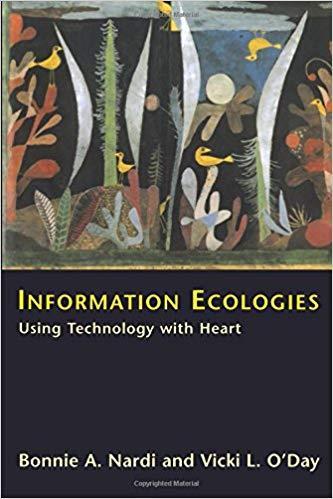 Biblioteka jest ekologią informacji Bonnie Nardi, Vicky O Day w Information ecologies.