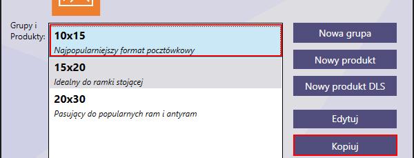 W trakcie konfiguracji sklepu możesz kopiować pojedyncze produkty lub grupę produktów.