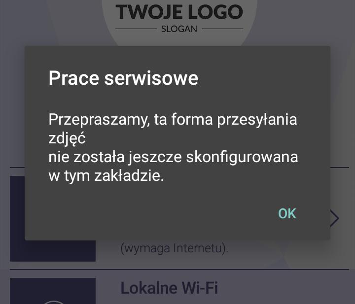 W tym miejscu dostępne są też przyciski: [Zmień] aby ponownie zeskanować Kod QR i połączyć się z