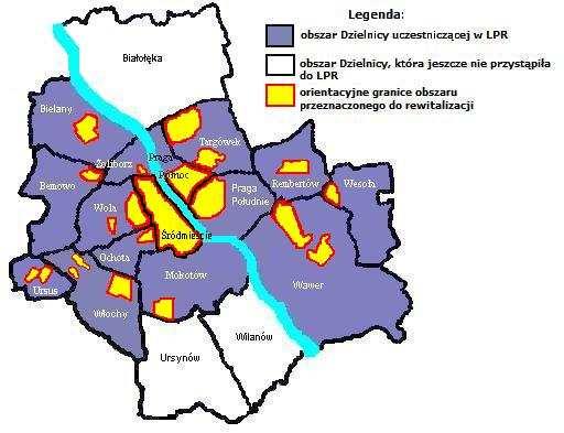Obszary kryzysowe stanowią