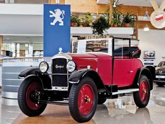 W 1891 roku pojawia się pierwszy samochód z napędem spalinowym a 40 lat później święci triumfy Peugeot 190 S. Dzisiaj ten ponad 80-letni wehikuł można podziwiać m.in. jako ozdobę salonu Peugeot Drewnikowski.