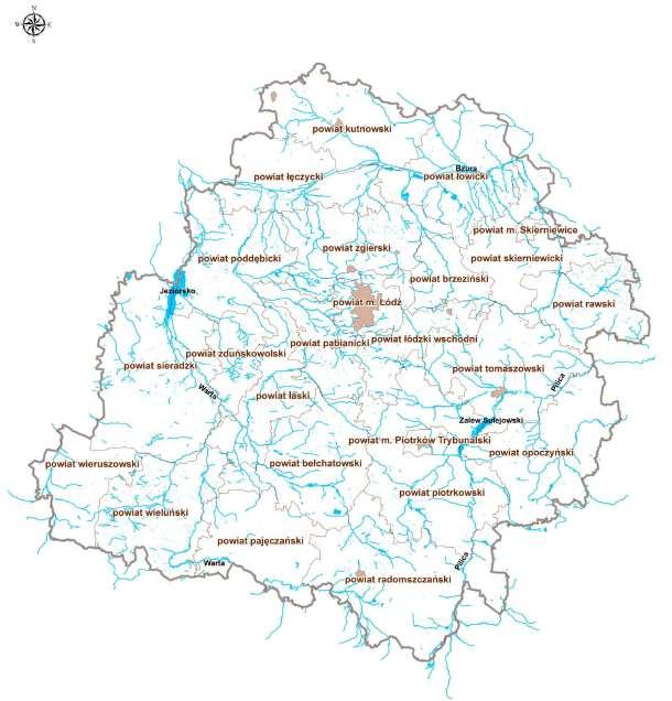 Gospodarka wodna w Polsce Sieć