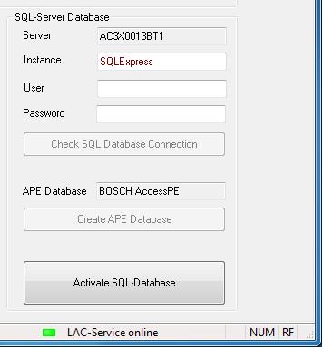 Kliknij przycisk Check SQL Database Connection (Sprawdź połączenie z bazą danych SQL).
