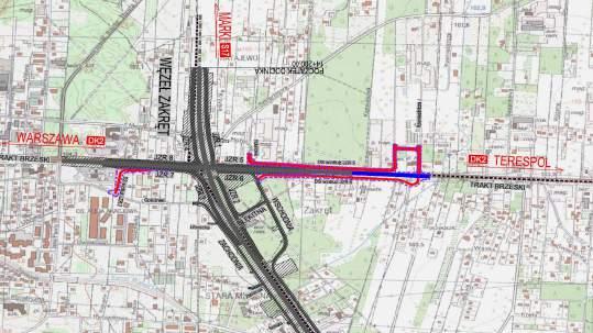 PLAN ORIENTACYJNY ZRID nowy Budowa drogi ekspresowej S17 na odcinku węzeł