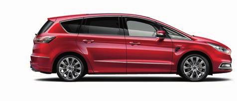 FORD S-MAX VIGNALE Dane Techniczne 150KM M6 150KM M6 AWD 150KM A8 190KM M6 190KM A8 190KM A8 AWD Twin-Turbo 240KM A8 Masy (kg) Masa własna * 1901-2101 1958-2158 1905-2105 1902-2102 1905-2105