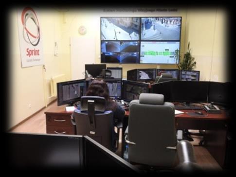 3. MONITOROWANIE MIASTA Systemu Monitoringu Miejskiego Poprawie bezpieczeństwa Miasta służy również uruchomienie Systemu Monitoringu Miejskiego, w ramach którego