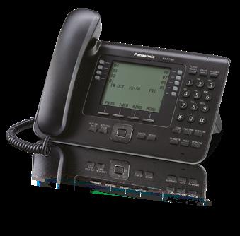 Mimo ogromnej liczby funkcji telefony IP serii KX-NT500 są bardzo proste w obsłudze.