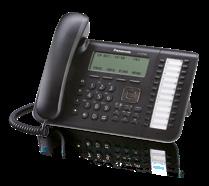 Wszystkie urządzenia serii KX-NT500 oferują w standardzie szerokopasmową transmisję audio HD oraz obsługują kodeki G.722, G.711, G.726 i G.729a.