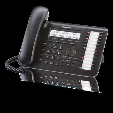 dupleksie SERIA KX-DT500 Cyfrowe telefony systemowe Panasonic serii KX-DT500 łączą bardzo wysoką wydajność z atrakcyjną i ergonomiczną stylistyką.