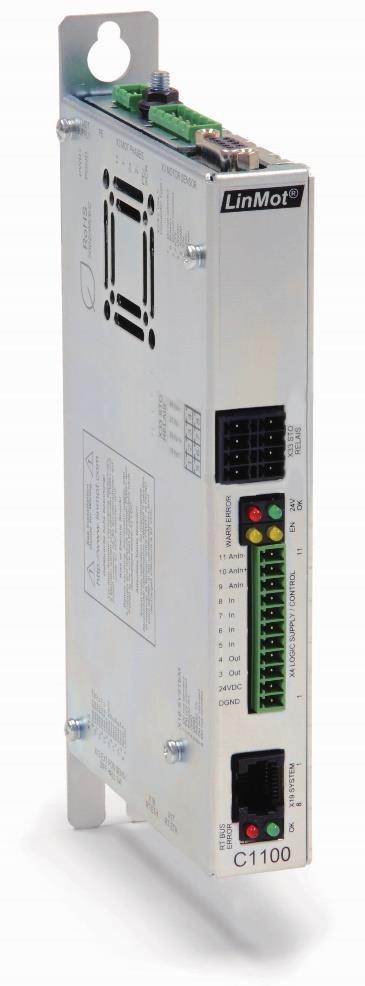 Napędy podstawowe C1100 Podstawowy napęd serwo C1150-EC-0S/1S C1150-DS-0S/1S C1150-SE-0S/1S EtherCAT EtherCAT / CoE