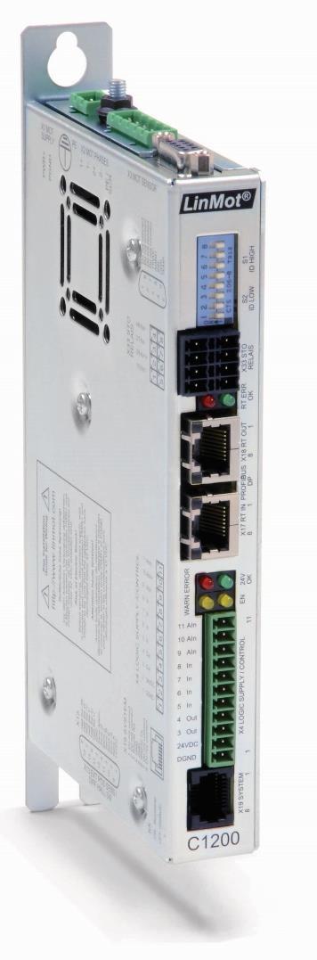 Napędy serwo C1200 Napęd do pozycjonowania NC C1250-EC-0S/1S C1250-DS-0S/1S C1250-SE-0S/1S EtherCAT EtherCAT / CoE EtherCAT / SoE