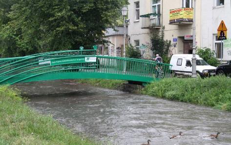 2017 Piątkowe obfite opady deszczu sprawiły,że przez parę