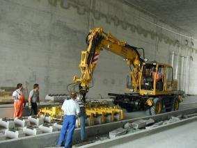 NAWIEZIENIA KAMIENIA DLA DUŻYCH OBIEKTÓW KORYTARZOWYCH W RAMACH INFRASTRUKTURY SŽDC (CZESKI ZARZĄD INFRASTRUKTURY KOLEJOWEJ) MONTAŻ, KONSERWACJA I