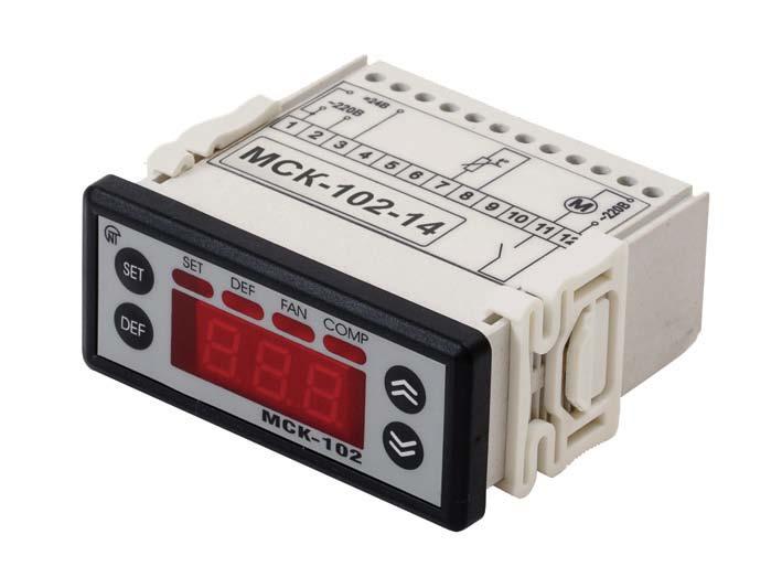 inteligentna elektronika przemysłowa МCK-102-14 MODUŁ STEROWANIA ŚREDNIO- I NISKOTEMPERATUROWYMI UKŁADAMI CHŁODNICZYMI Z AUTOMATYCZNYM ROZMRAŻANIEM INSTRUKCJA OBSŁUGI DOKUMENTACJA TECHNICZNA System