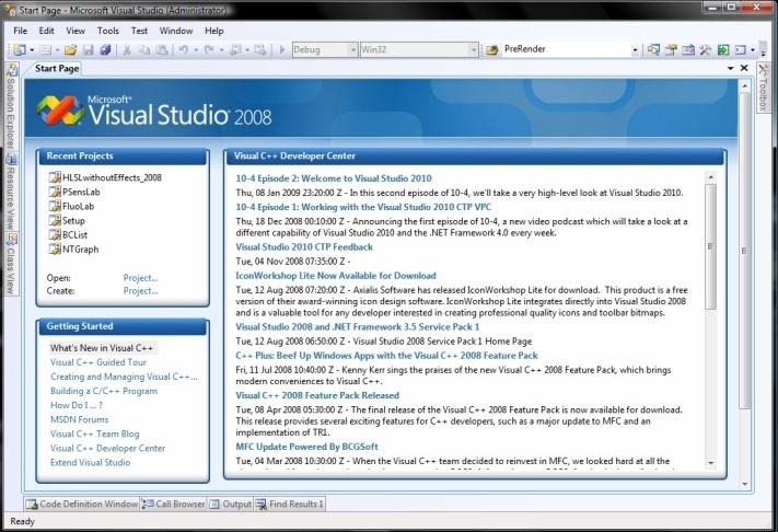 . a) b) Rys.2. Uruchomienie środowiska programistycznego IDE: CodeBlocks a) oraz Visual Studio b). 1.