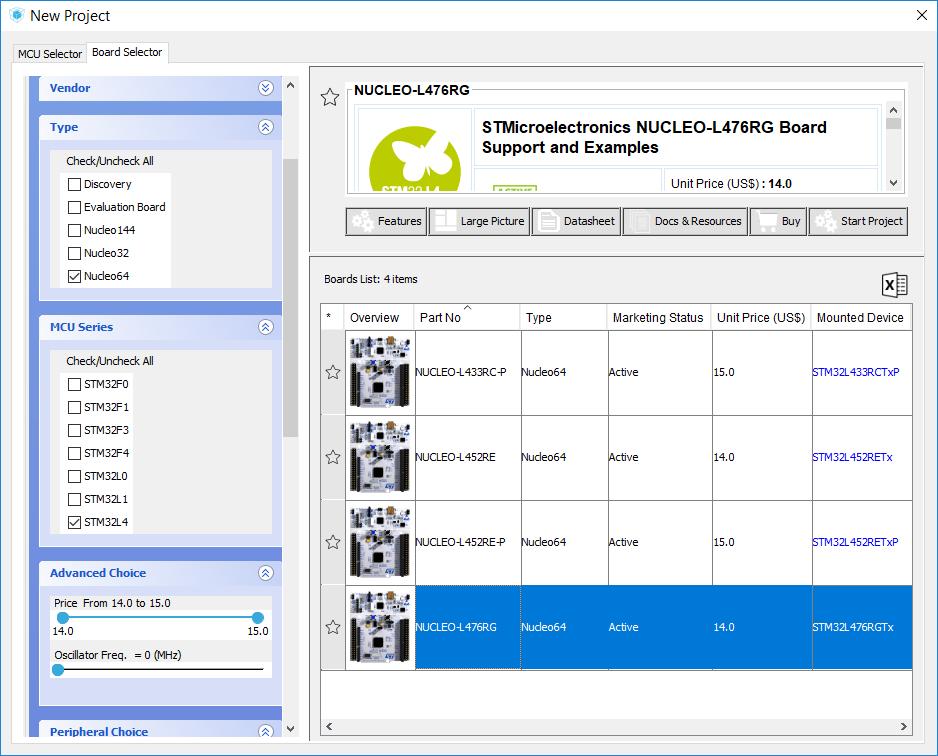 3 PRACA Z NARZĘDZIEM STM32CUBEMX 3 Praca z narzędziem STM32CubeMX 3.1 Przygotowanie projektu w programie STM32CubeMX Należy uruchomić program STM32CubeMX.