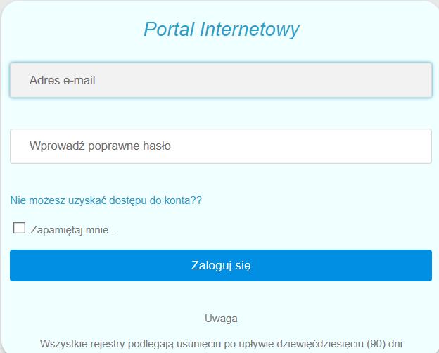 Portal Internetowy www.onespy.pl wersja SPYONE Wszystkie raporty zobaczysz po zalogowaniu na Portal Internetowy, wcześniej zarejestrowanym adresem email i utworzonym hasłem.