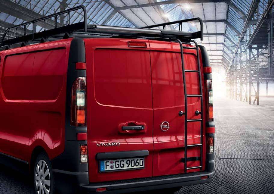 Akcesoria. 1. Nawet gdy zmienisz branżę Opel Vivaro dostosuje się do Twoich nowych wymagań.